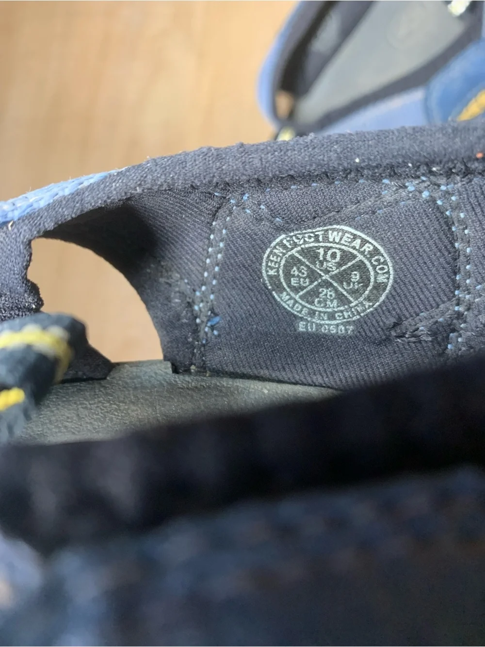 Keen Men’s Navy Blue Closed-Toe Outdoor Sandals